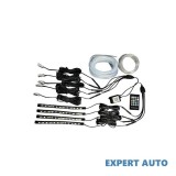 Kit fir neon led rgb + banda led rgb 22cm cu telecomanda rf. spt54arw 12v Alta marca Alt model #7