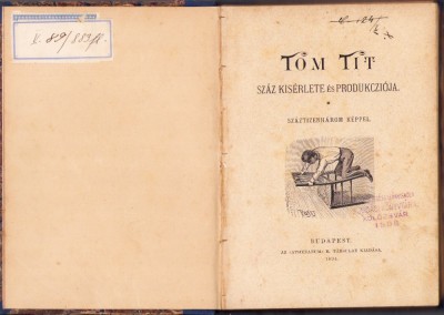 HST 969SPN Tom Tit sz&amp;aacute;z kis&amp;eacute;rlete &amp;eacute;s produkczi&amp;oacute;ja, sz&amp;aacute;ztizenh&amp;aacute;rom k&amp;eacute;ppel, 1894 foto