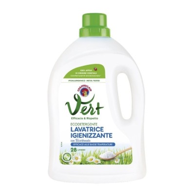 Chanteclair Vert Igienizant, Detergent Lichid Rufe BIO cu Bicarbonat, 28 Spalari, 1428 ml foto