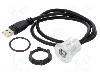 Conector {{Tip conector}}, versiune USB 2.0, {{Orientare spa&amp;#355;iala}}, ONPOW - USB-26