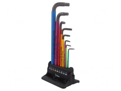 Set chei imbus Hex-Plus, sferice - 9 piese. foto