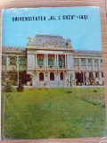 Universitatea &bdquo;Al. I. Cuza&rdquo; Iasi Aurel Loghin 1972