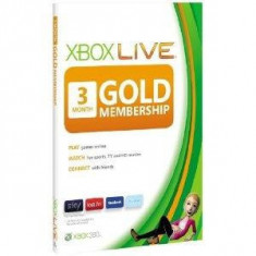 Xbox Live Gold Card Membership ( 3 luni) Xbox One / Xbox 360