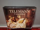 Telemann - Concertos - 3cd Box Set (1986/Decca/Germany) - CD ORIGINAL/Nou, Clasica, Teldec