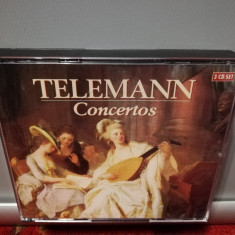 Telemann - Concertos - 3cd Box Set (1986/Decca/Germany) - CD ORIGINAL/Nou