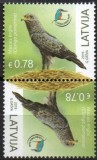 LETONIA 2019, Fauna, Pasari, serie neuzata, MNH, Nestampilat