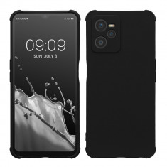 Husa kwmobile pentru Realme C35, Silicon, Negru, 60000.47