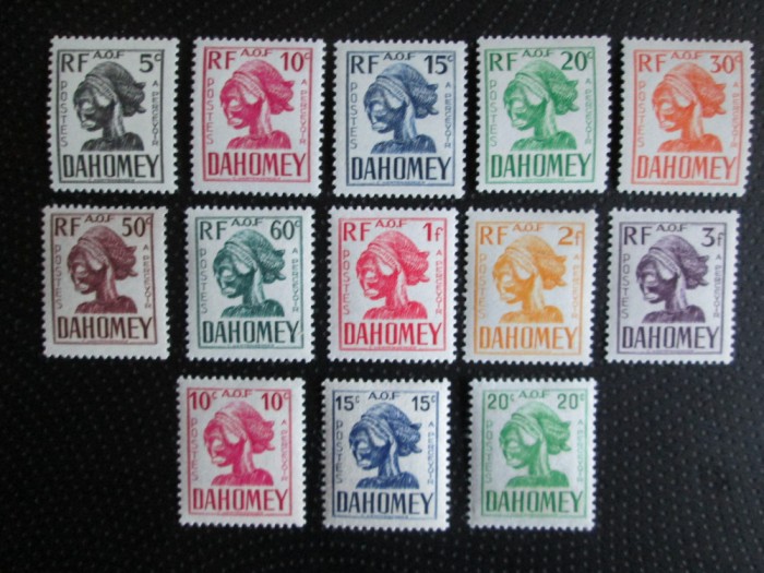 DAHOMEY SERIE MNH=82