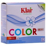 Detergent rufe colorate, pudră, fără parfum 1,375 kg, detergent rufe delicate