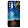 Husa compatibila cu Oppo A5 (2020) model Milkway Road, Silicon, TPU, Viceversa, Transparent, Carcasa