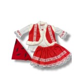 Cumpara ieftin Costum Traditional fetita cu ie si fusta