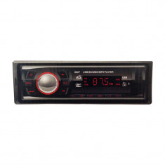 Mp3 Player auto 6827, USB, slot SD, ceas digital foto