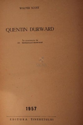 QUENTIN DURWARD foto