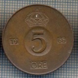 AX 1428 MONEDA- SUEDIA - 5 ORE -ANUL 1966 -STAREA CARE SE VEDE