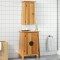 vidaXL Set mobilier de baie, 2 piese, lemn masiv de pin 3223458