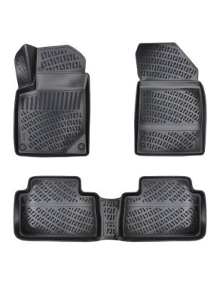 Set covorase auto din cauciuc tip tavita pentru Citroen C5 I (Dc / De) 2001-2007 foto