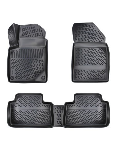 Set covorase auto din cauciuc tip tavita pentru Citroen C5 I (Dc / De) 2001-2007