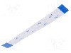 Banda FFC, 18 pini, lungime 76mm, seria FFC5-TIN, GCT - 05-18-A-0076-A-4-06-4-T