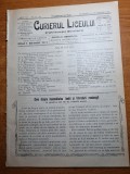 Curierul liceului 5-20 martie 1912-un profil feminin de carmen sylva,g. enescu