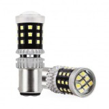Set 2 Becuri LED CANBUS BAY15D P21/5W 12/24V, 39 SMD - Lumini Auto, Pozitie, Frana - 02800