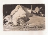RF203 - Carte Postala - Muntii Bucegi. Cabana Omul, circulata 1963