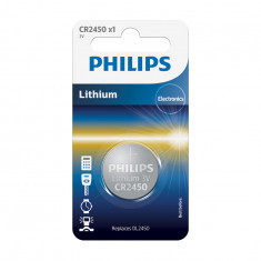 Philips CR2450 3v baterie plata cu litiu-Conținutul pachetului 1 Bucată