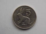 5 CENTS 1996 ZIMBABWE
