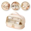 Geanta Cosmetice, Organizator Cosmetice cu 2 Compartimente, Oem