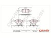 Dr!ve+ DP1010.10.0044 set placute frana,frana disc