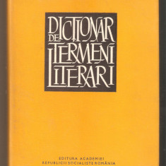 Dictionar de termeni literari