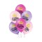 Set 6 baloane latex Little Queen, D1, 30 cm