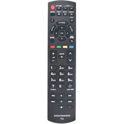 Telecomanda pentru Panasonic N2QAYB000830, Universal, x-remote, Negru foto