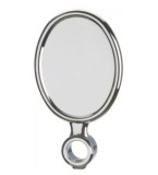 Medalion pentru robineți de distribuție, scurt, cromat