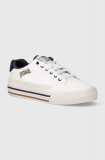 Cumpara ieftin Puma teniși Court Classic Vulc Retro Club bărbați, culoarea alb, 395089