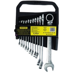 Topmaster 235125 - Set chei combinate 6-22 mm 12 bucati