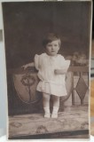 Fotografie tip carte postala, necirculata, baietel de 1 an, 1925