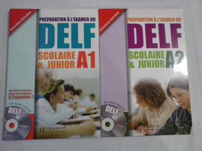 PREPARATION A L&amp;#039;EXAMEN DU DELF scolaire&amp;amp; junior A1 / scolaire &amp;amp; junior A2 foto