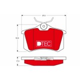 Set placute frana spate TRW, Audi; Citroen; DS; Ford; Peugeot; Renault; Seat; Skoda; VW, spate; Pt. numar PR : 1KT; Pentru diametru diSC frana [mm] :