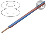 Cablu BQ CABLE H05V-K LgY 2,5mm&sup2; PVC Albastru-Roșu 300V/500V LGY2.5-BL/RD