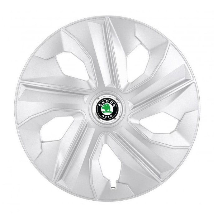 Set 4 Capace Roti Skoda, model Luna Gray, R14
