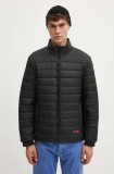 HUGO geaca barbati, culoarea negru, de tranzitie, 50517753