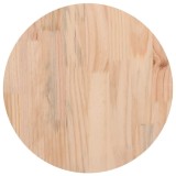 vidaXL Blat de masă, &Oslash;30x2,5 cm, lemn masiv de pin
