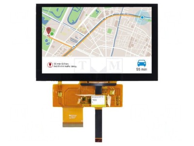 Afişaj TFT 5 inch LED cu rezoluţie 800x400 foto