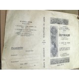 ACTRR02 Act Sculptura in Lemn de Ioan Sarghie - Pliantul Cartii 1922