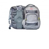 RUCSAC SKATER CU DOUA COMPARTIMENTE, SUPORT DE LAPTOP SI TABLETA, MOTIV SHADES OF GRAY