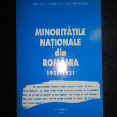 Ioan Scurtu - Minoritatile nationale din Romania 1925-1931