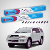 Cumpara ieftin Ștergătoare Toyota 4Runner IV N21 SUV 2002-2009 | Set Față Flat Premium &ndash; TeamCar&reg;