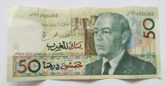 Maroc - 50 Dirhams 1987 foto