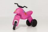 Motocicleta copii cu trei roti fara pedale mare culoarea magenta, Dohany