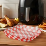 Hartie de copt pentru Air fryer - pentru gatit fara ulei - carouri, patrat - 23 cm - 50 bucati pac